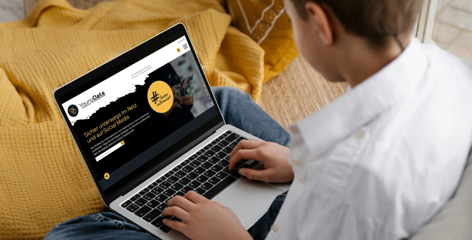 YoungData – Jugend-Datenschutzportal Website Relaunch, Referenz eyeworkers