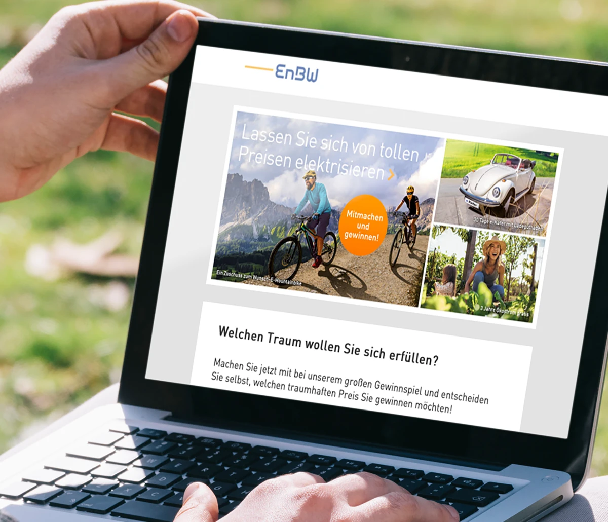 EnBW Gewinnspiel-App
