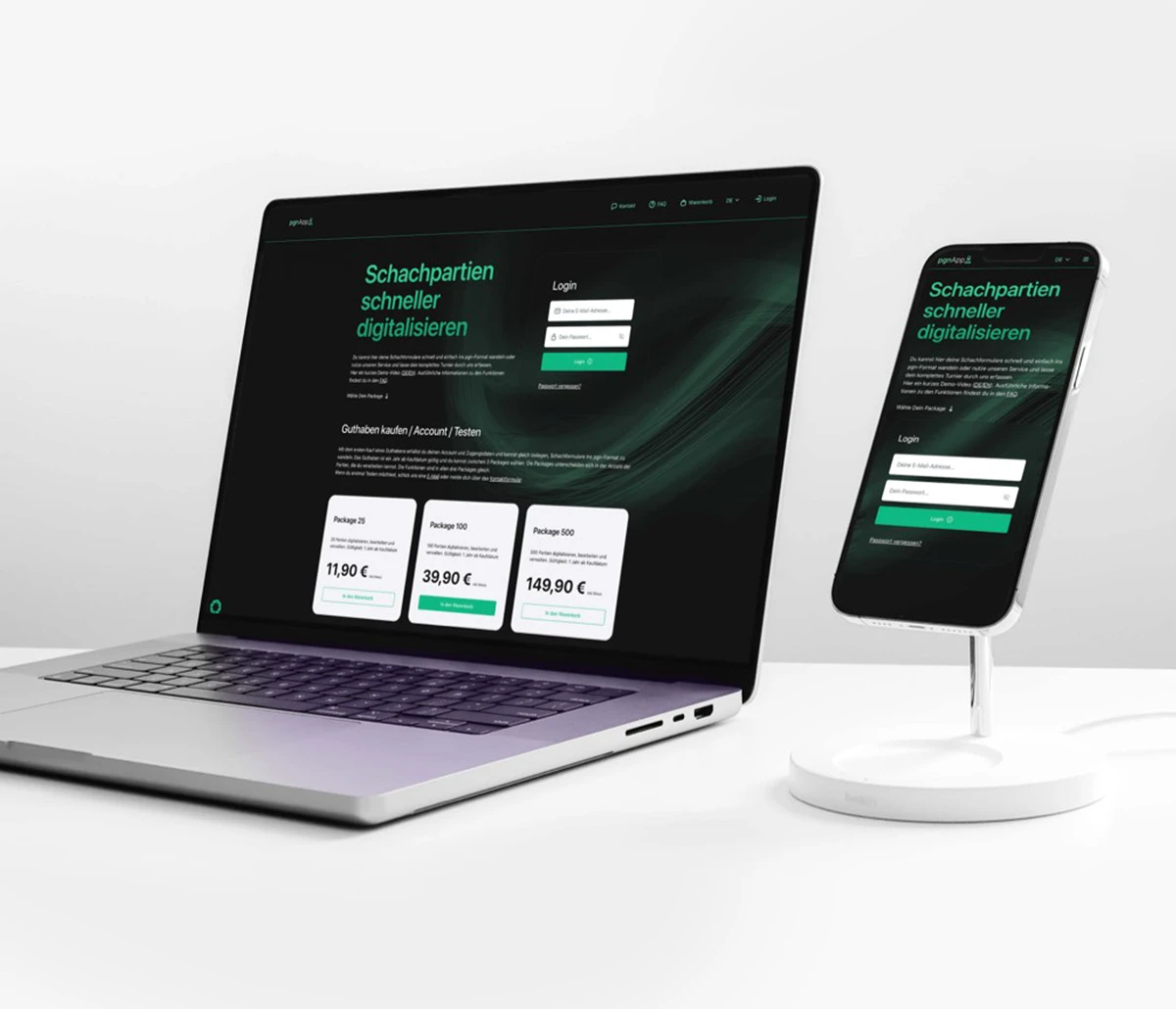 pgnApp – KI-gestützte Bilderkennung für Schachpartien