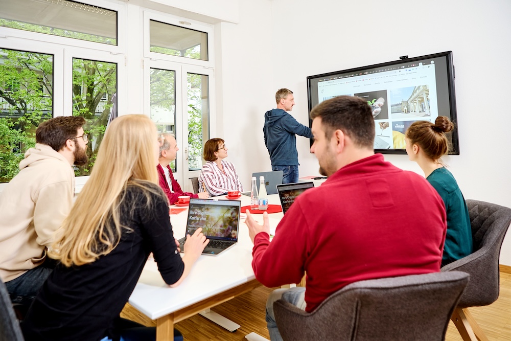 Design- und UX-Team von eyeworkers bei der Arbeit